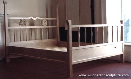 Photo: Double Bed in Maple